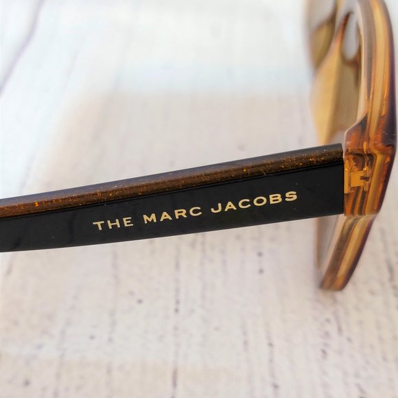 Marc Jacobs Marc 458/S Square Womens Brown/Brown Gradient Sunglasses - Picture 5 of 6
